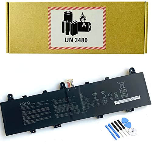 CQCQ C41N1906 Battery for ASUS TUF Gaming A17 FA706IU-H7015T FX566IV TUF Gaming A15 FA506IV-AL991T FX506IV TUF Gaming A15 FA506IV-HN337TU FA506IV 0B200-03590000 Laptop(15.4V 90Wh/5675mAh)