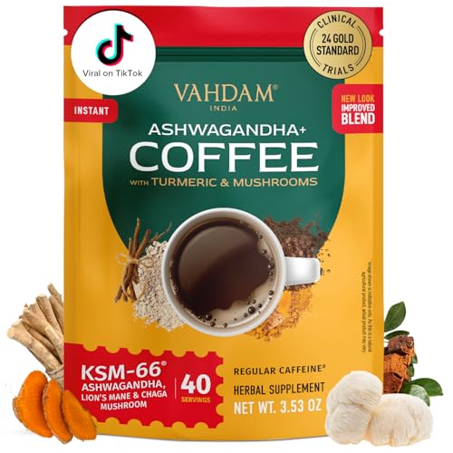 VAHDAM Ashwagandha Coffee with...