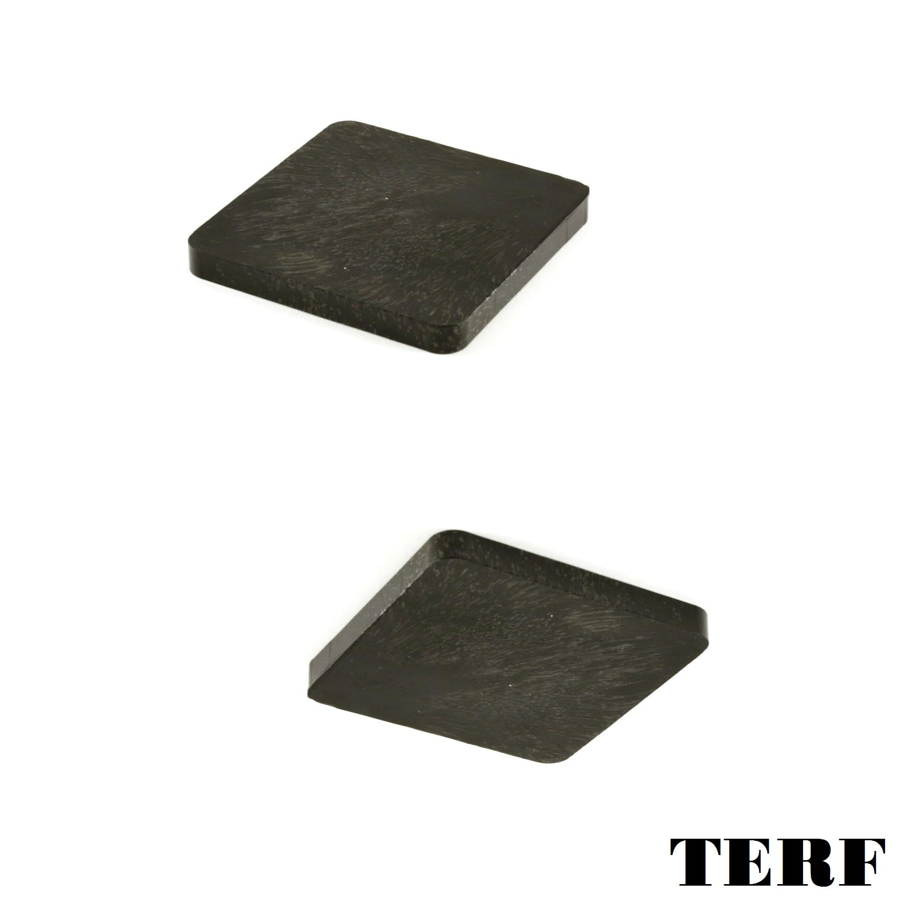 TERF® Lot de 4 cales d'alignement de garde-boue en plastique robuste 70 mm x 70 mm x 20 mm Épaisseur 20 mm