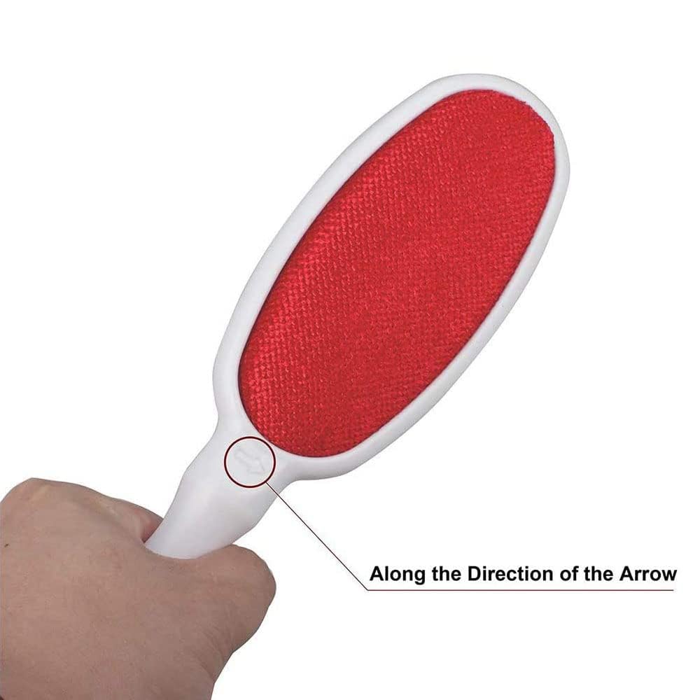 3 Pièces Brosse Anti-Peluches pour Chat et Chien - Élimine Poils, Poussière et Peluches des Vêtements