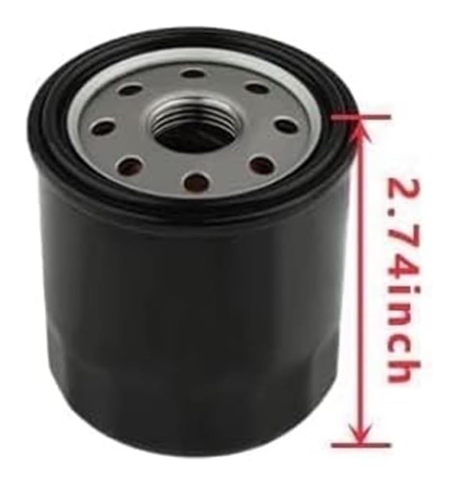 49065-0724 Filtro de Aceite Compatible con Kawasakj 49065-2071 Reemplazo for 49065-2086 Motores de 4 Tiempos Cortacésped FB460V FC420