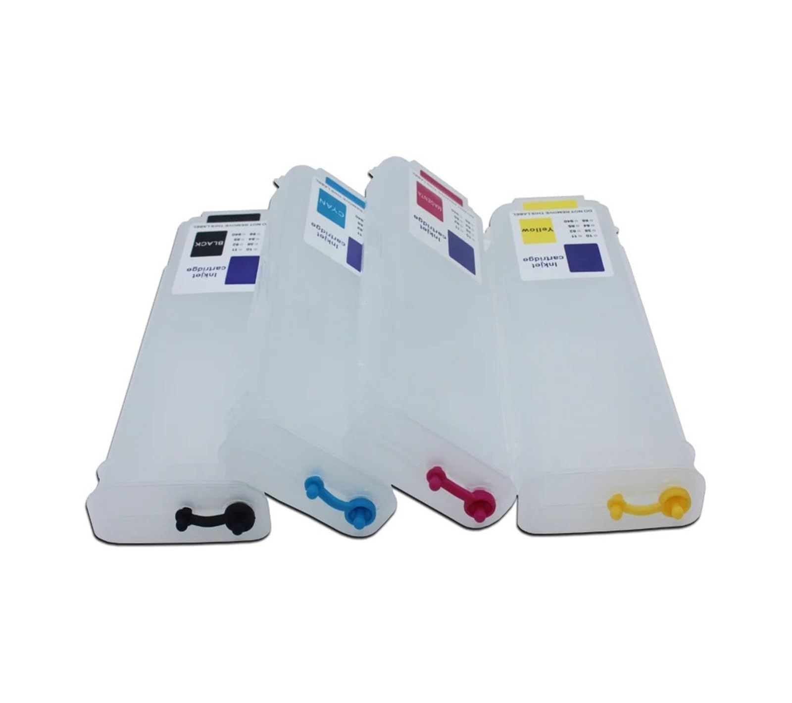 4 Couleurs 280ML HP82 Cartouche Rechargeable Compatible avec HP 510