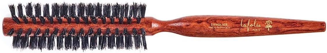 Lafolie Paris - Round Wild Boar Bristle Hair Brush With 8 Rows
