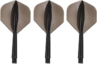 Vista 6 de PATIKIL Integrated Dart Shaft & Flights, Pack Lightweight Plastic Dart Flight Set