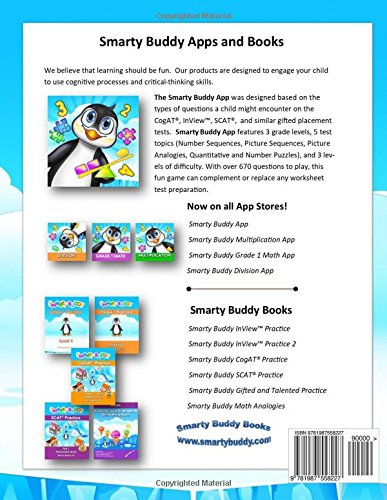 Smarty Buddy (TM) SCAT (R) Practice: Test 2 (Elementary Series)