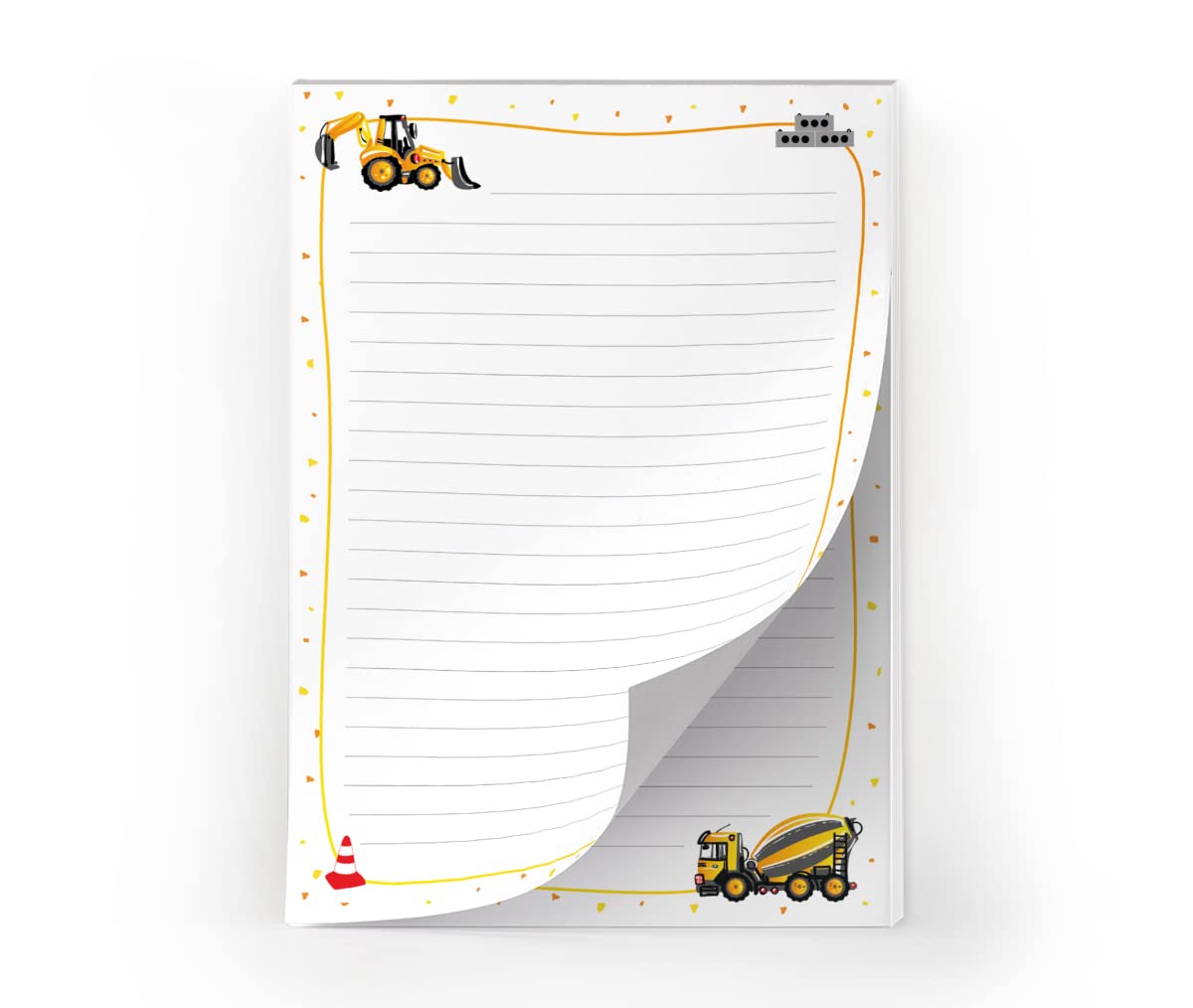 Lot Papier à Lettres Garçon - Bloc A5 Ligné 25 Feuilles + 15 Enveloppes Thème Chevalier