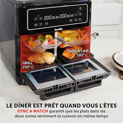 Friteuse sans huile Breville 11 L pour éviter les cuissons trop longues - 7