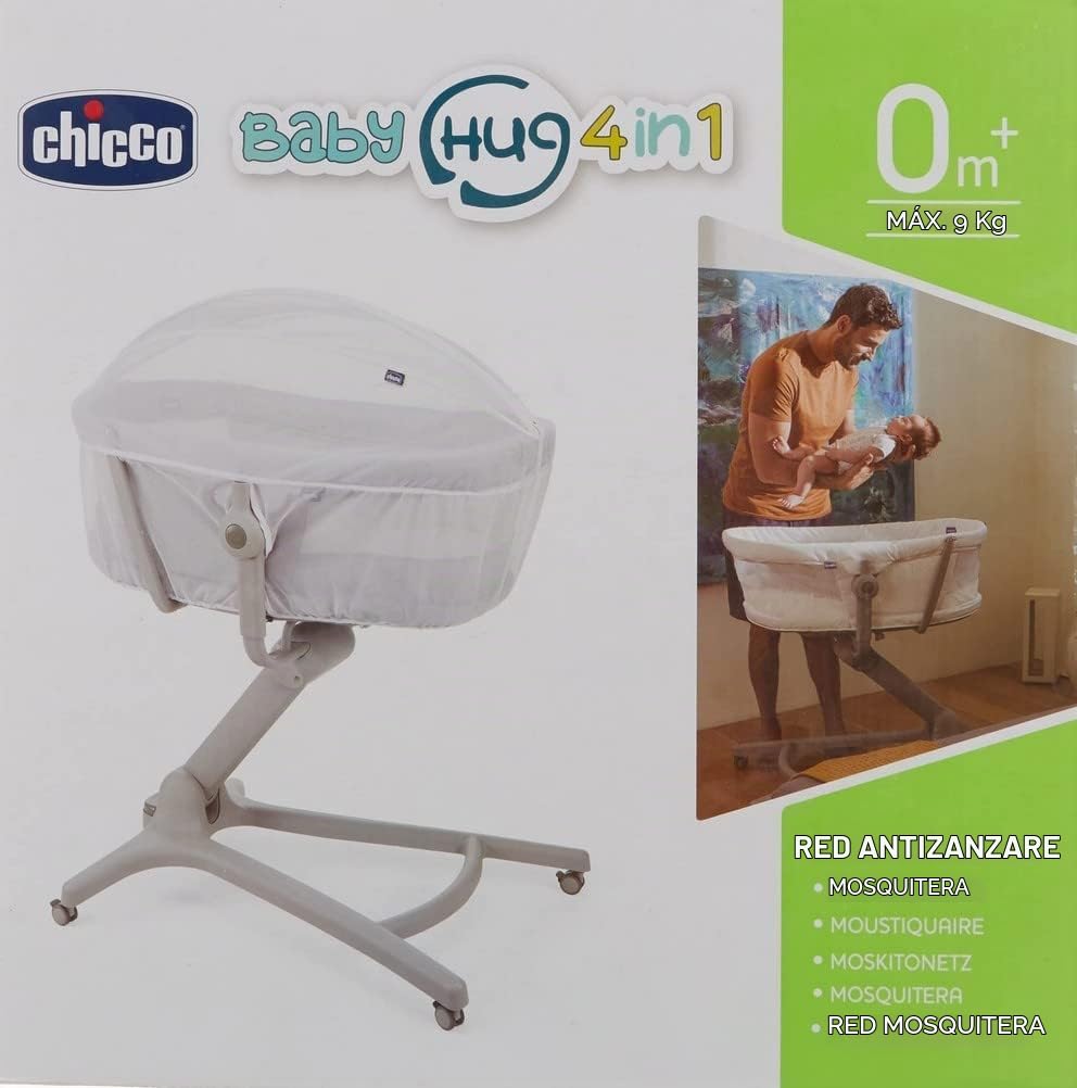 Chicco - Mosquitera Baby Hug - Accesorio de Malla Transpirable, Color Blanco (No Incluye Estructura Baby Hug)