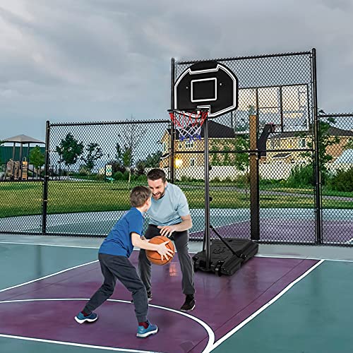 Portable basketball stand Draagbare basketbalstandaard, mobiele jeugdbasketbalstandaard, thuis indoor kinderen… - Image 4