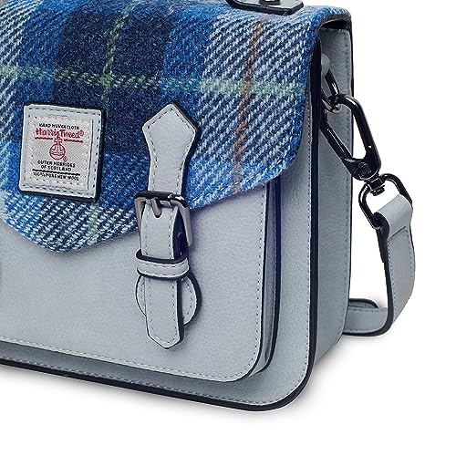 Image of Islander The Calton Satchel - Ladies Satchel With HARRIS TWEED - Small and Medium