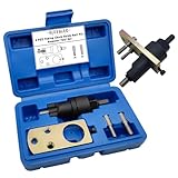 GLEXQLAO Timing Chain Guide Rail Pin Removal Tool Set Compatible with Mercedes Benz, Engine Timing Inner Chain Slider Pin Extractor Puller Remover Set with Storage Case