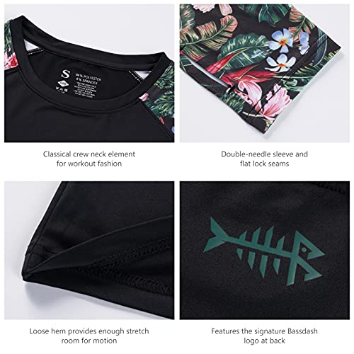 Bassdash - Camiseta de Manga Larga para Mujer con protección Solar UPF 50+ UV para Pesca, Senderismo, Rendimiento - imagen 6