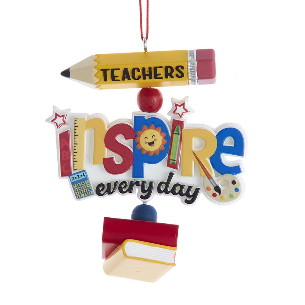 Kurt Adler Teacher Dangle Ornament