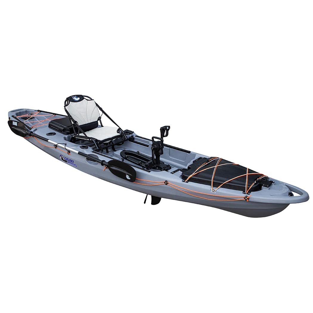 Galaxy Kayaks Supernova FX Sit on Top Angelkajak mit Pedalantrieb Steuerung Sitz, Galaxy Kayaks:(G) Graphit