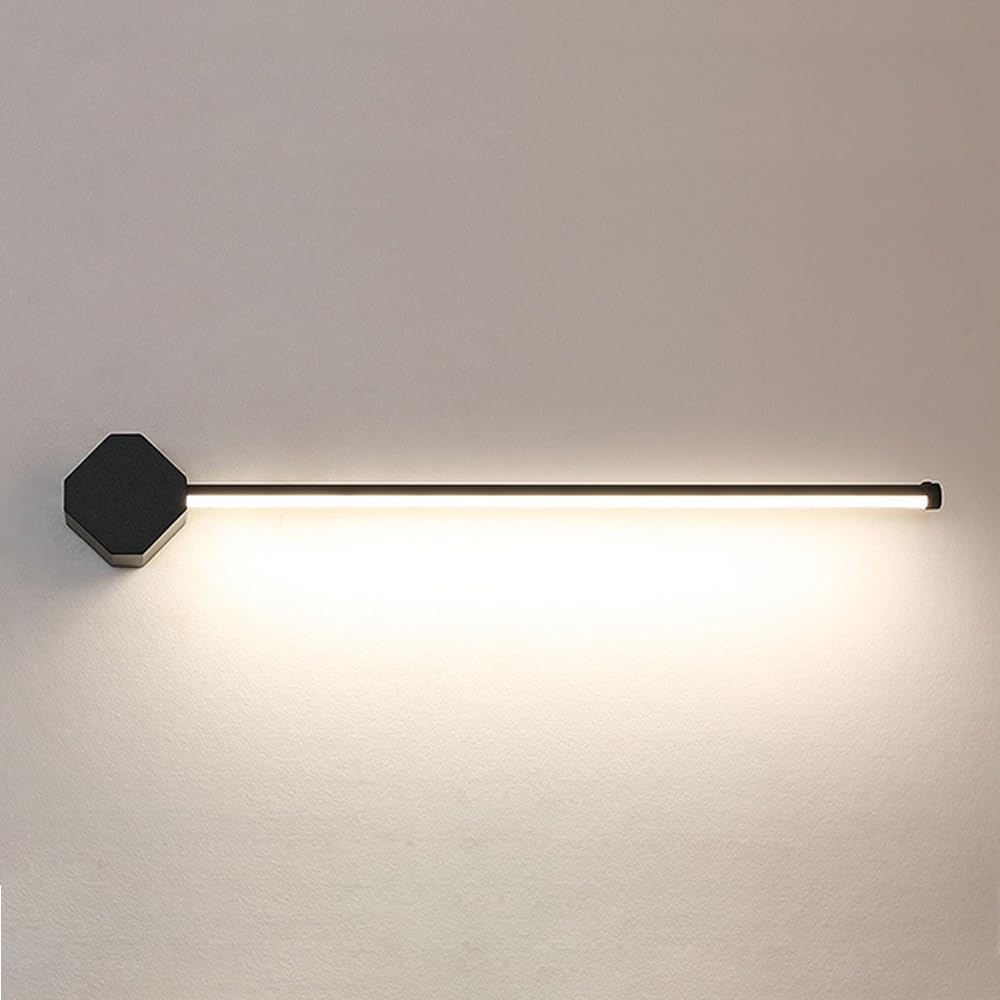 Applique murale linéaire LED pour en finir avec les ombres au miroir