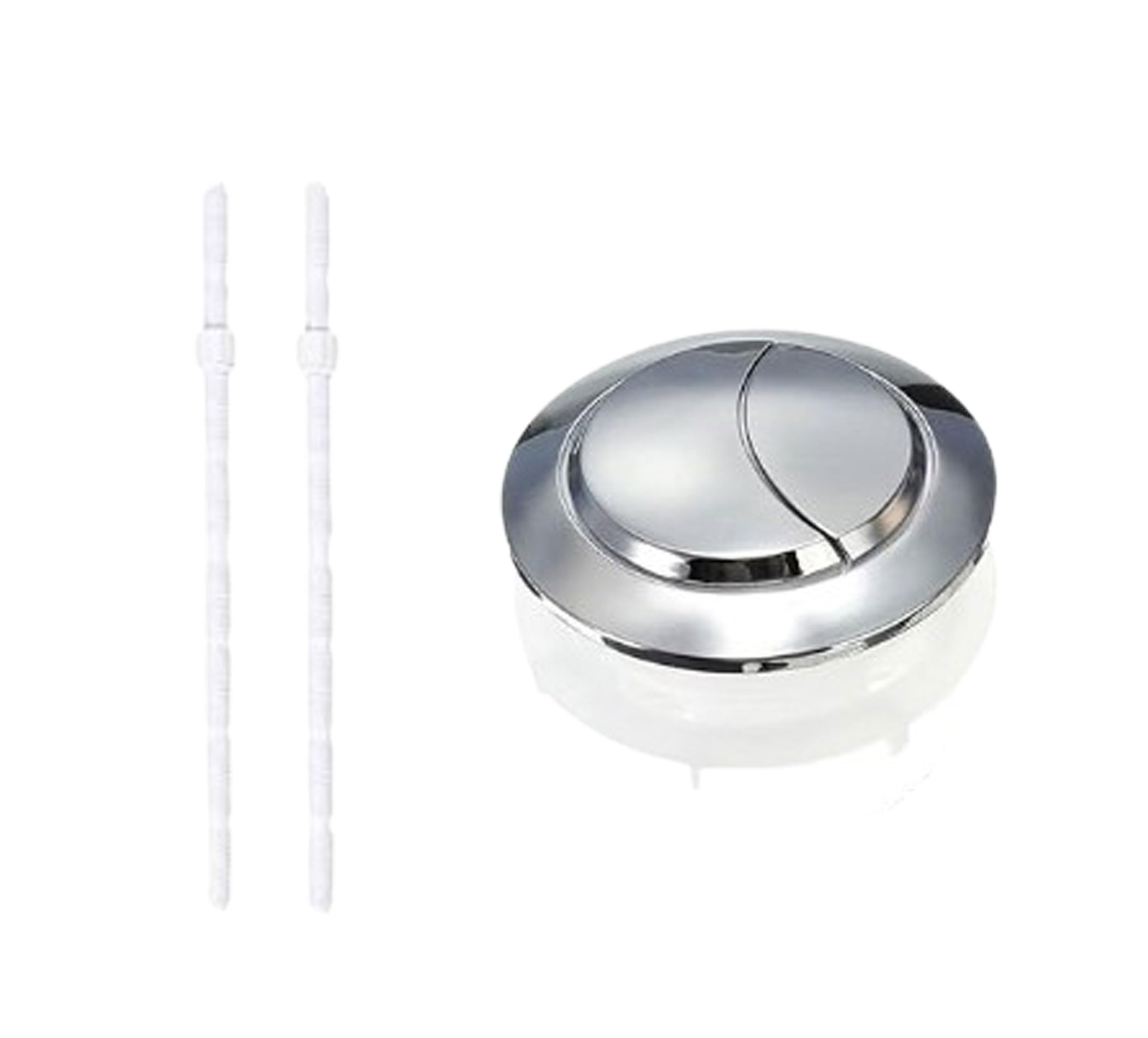 See full amazon price history chart for BHANMATI SANITARY ITEMSDual Push Flush Button Toilet Water Tank Flushing 55 Mm, 2.3" inch and 5.5 cm Replaceable Round Button Lid Hole Should Be at Least 58 Mm and Rod(USE FOR SINGLE PEICE) Set of 1 BHANMATI SANITARY ITEMSDual Push Flush Button Toilet Water Tank Flushing 55 Mm, 2.3" inch and 5.5 cm Replaceable Round Button Lid Hole Should Be at Least 58 Mm and Rod(USE FOR SINGLE PEICE) Set of 1 (B0CNT21KL5) Amazon Price History, Amazon Price Tracker