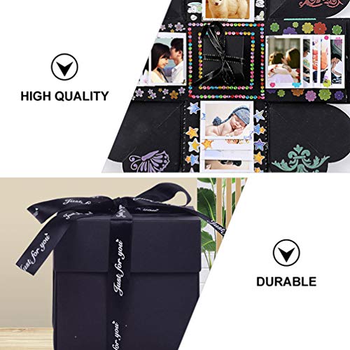IMIKEYA Dia Dos Namorados Caixa De Explosão Amor Memória Scrapbooking Álbum de Fotos Caixa de Presen