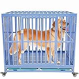 Haige Pet Your Pet Nanny 42' Heavy Duty Dog Crate Cage Strong Metal Kennel for Large Dogs Easy to...