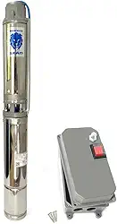 Bomba Leão Para Poço Artesiano 1,5cv 250v Mono Com Painel 4R5PA-09