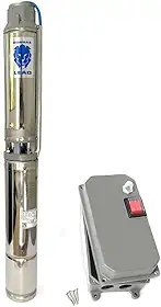 Bomba Leão Para Poço Artesiano 1,5cv 250v Mono Com Painel 4R5PA-09
