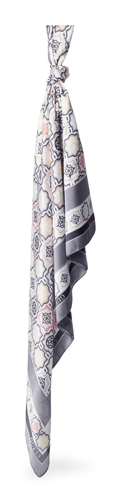 GUESS Foulard Scarf 125X125 Black Multi