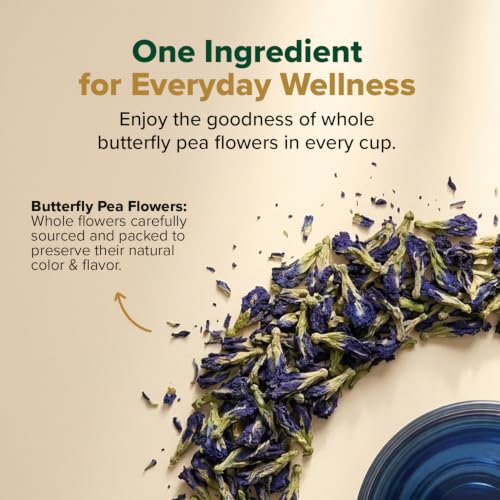 Image of VAHDAM Butterfly Pea Flower Tea(1.76oz |100+ Cups) High Quality Loose Tea
