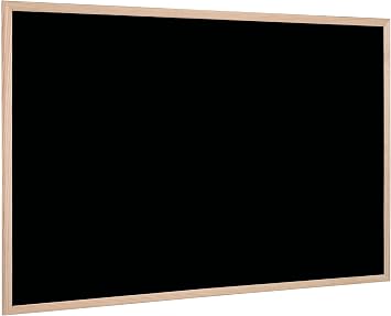 Bi-Office PM0701010 900 x 600 mm Board Pine Frame - Black