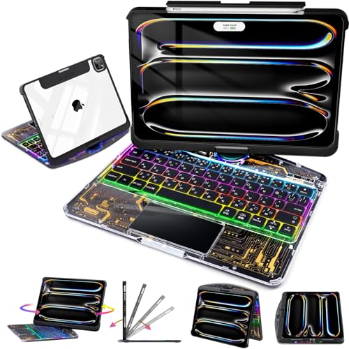 iPad 10.2インチ マジックキーボード ケース 日本語配置 360度回転式