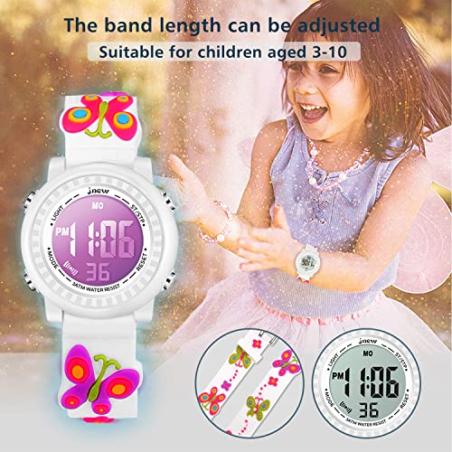 Kids Watches Girl Watches Ages 312 Sports Waterproof 3D Cute Cartoon