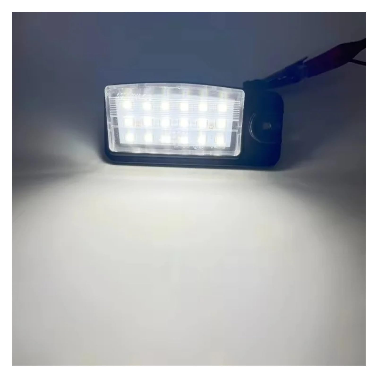 Conjunto Luz Matrícula Para EX35 EX37 QX50 FX35 FX37 FX50 QX70 EX25 Q45 2 Uds 6000K Luces LED Blancas Para Matrícula Lámparas Con Números