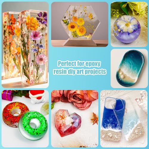 Resin Art Kit for Beginners, 32oz Epoxy Resin with Molds for DIY Gift by ProKKUV - Image 6