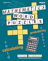 Mathematics Word Puzzles, Grades 5-8 1566442753 Book Cover
