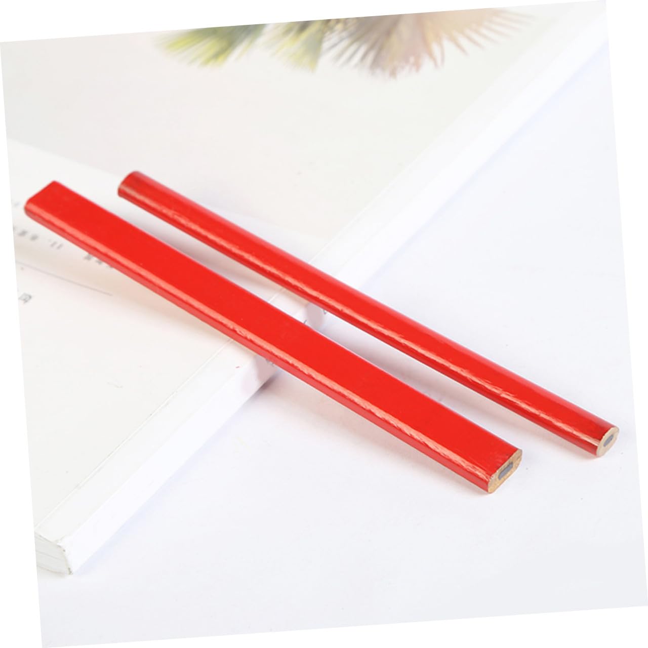 NUOBESTY 72 Pièces Crayons De Charpentier Plats Pour Travail Du Bois Crayons Octogonaux De Construction Charpentier