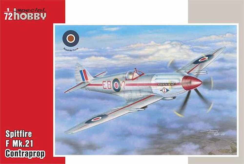 Special Hobby Unpainted 1:72 - Supermarine Mk.21 Contraprop