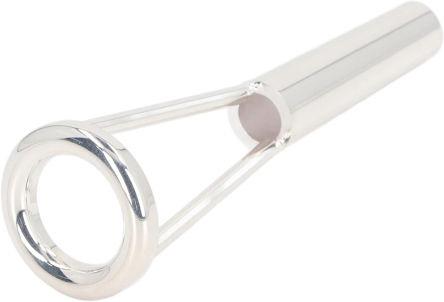 Embouchure Trainer Mouthpiece Lip Muscle Builder for Trumpet and Trombone Copper Mouthpiece Trainer with Silver Plating Improve Tone and Endurance