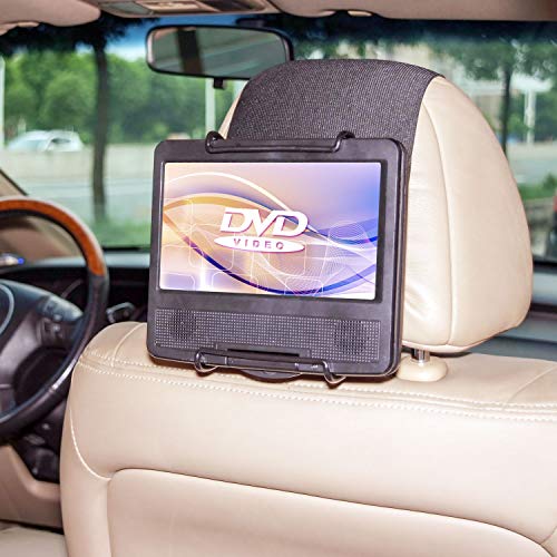 TFY Soporte para Reposacabezas de Coche para Reproductor de Estilo Giratorio DVD Portable de 7 10 Pulgadas y iPad Pro