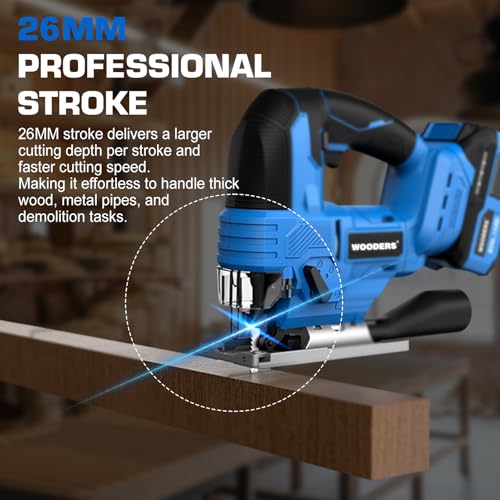 WOODERS 20V Brushless Cordless Jig Saw