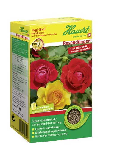 Hauert HBG fertiliser 802801 Rose fertiliser 1 kg Spherical Granulate