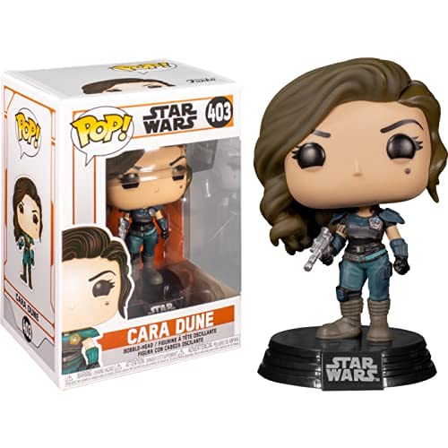 Pop Star Wars: The Mandalorian - Cara Dune Funko Pop! Vinyl Figure (Bundled With Compatible Pop Box Protector Case) Multicolor 3.75 Inches #TOP7