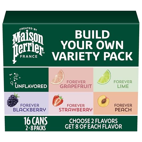 Image of Maison Perrier Build Your Own Variety Pack, Sparkling Water, 11.15 Fl Oz Cans, 16-Pack