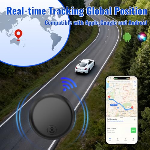 GPS Tracker for Vehicles Car Gps Tracker (Compatible with iOS & Android) Car Tracker Devices Work with Built-in APP, GPS Tracker Car No Monthly Fee,Real-Time Vehicle Tracker Global Coverage - Image 3
