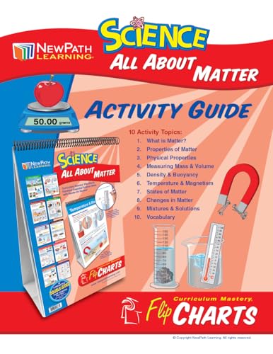 Image of NewPath All About Matter Flip Chart Set with Online Multimedia Lesson (34-3621)