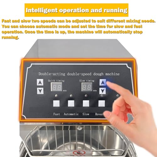 Dough-Mixer-Electric-Food-Mixer-Dough-Maker-Machine-Dough-Blender-Machine-Stainless-Steel-Dough-Mixing-Machine-Dough-Kneading-Machine-Double-Action-Double-Speed-Time-Controllable-110V-20L