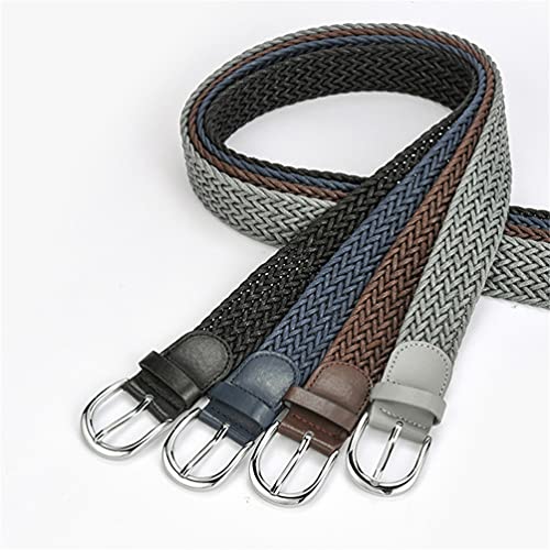 Canvas Elastic Braided Belt Elastic Fabric Woven Belt Casual Webbed Vintage Belt4
