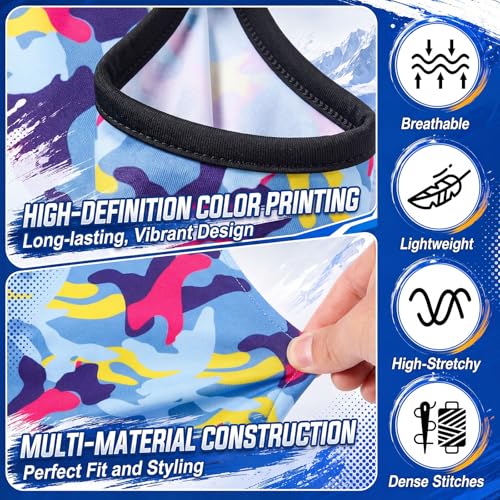 Image of Funtery 94 Pcs Balaclava Ski Mask Full Face Mask for Men Women UV Protection Breathable for Summer Cycling Outdoor Sports