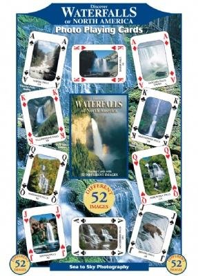 Discover Waterfalls of North America Playing Cards