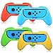 Produktbild SHINEZONE Wireless Controller für Joy Con, Switch Controller mit Turbo Dual Motors Bewegungssensor Programmierbare, Joy Con für Nintendo Switch with Built-in Amiibo(Insgesamt 12 Spiele) (Rot)