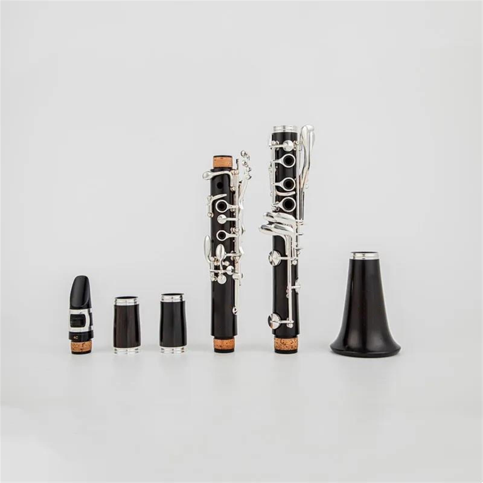 Buffet Clarinetto Sib Professionale Clarinetti In Ebano Legno Di Ebano Placcatura In Argento Strumenti Musicali Ance Custodia
