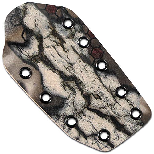 Image of KYDEX Thermoform Sheet - (P1 Texture) - (Infused Print) - (12in x 12in) - (Treezyn Camo - Late Seezyn) - (1 Sheet) - (for Holster Making & Hobby) - (USA Made)