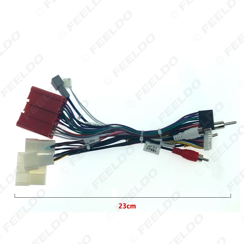 Car 16pin for Audio Wiring Harness Box for Mazda 6 2013/CX-5 2012 Stereo Installation Wire Adapter - (Color Name: AB Cable-canbus Box)